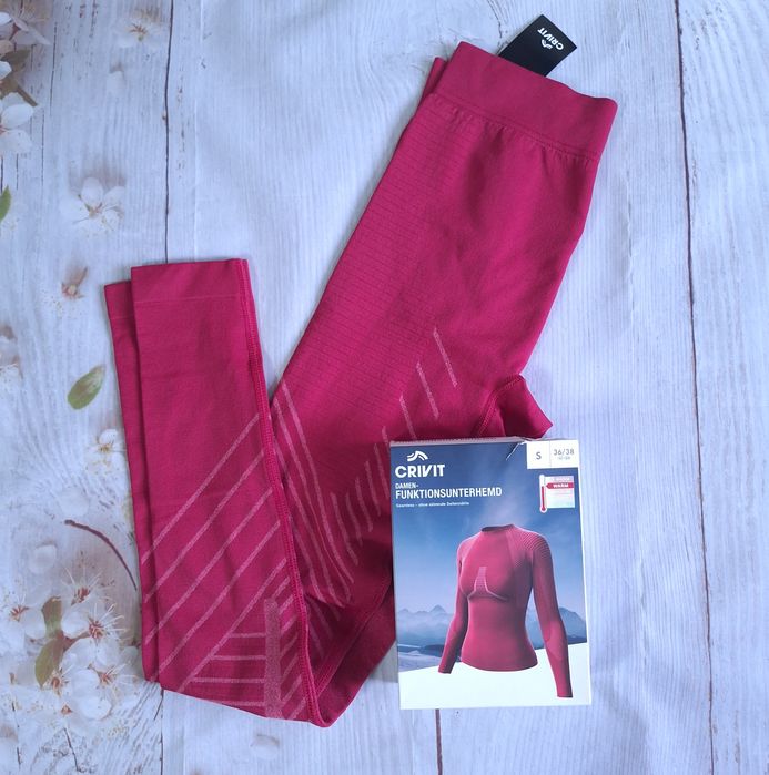 Зональное бесшовное термобелье Crivit  размер S