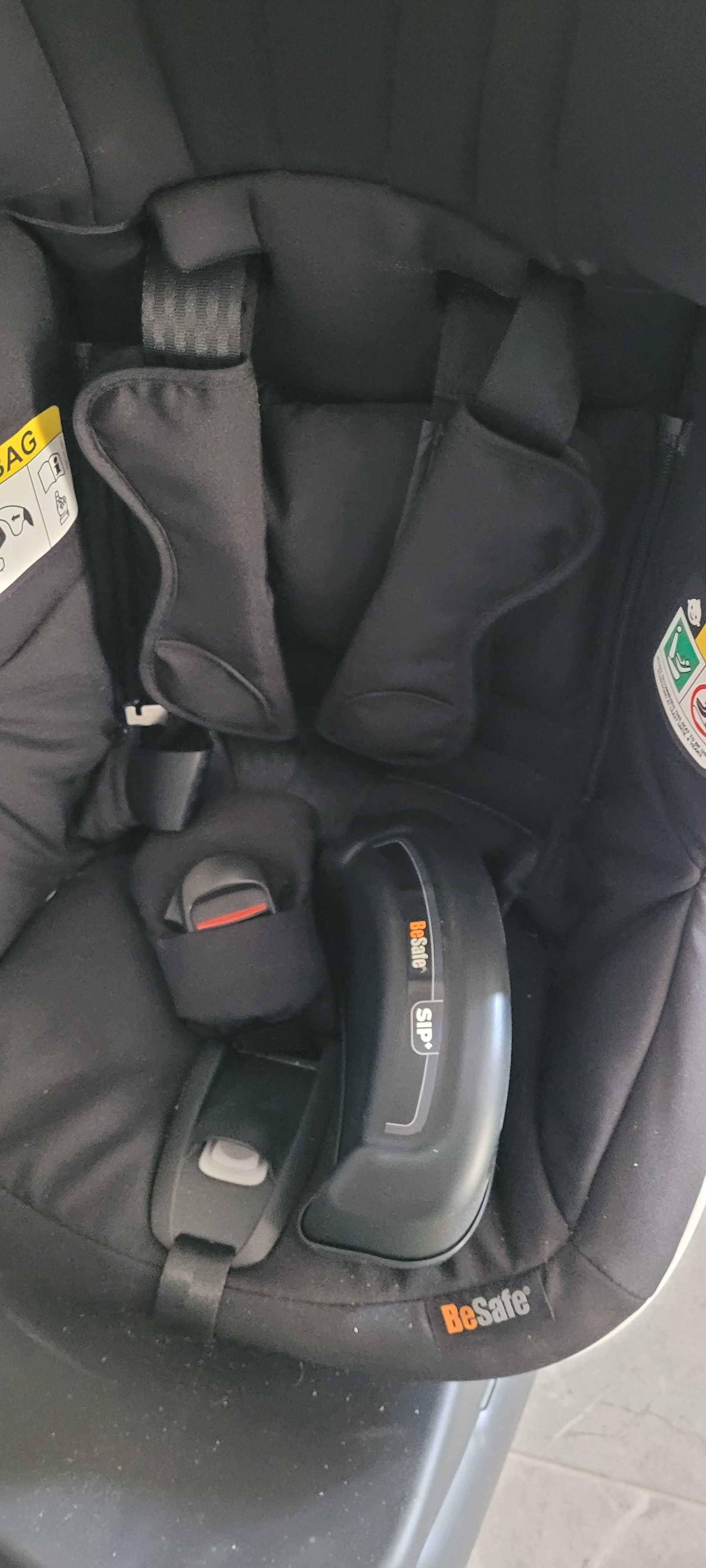 BeSafe iZi Turn i-Size - obrotowy fotelik samochodowy | Czarny CAB