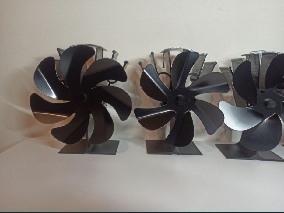 Термоелектричний вентилятор для камінів,буржуйок,печей