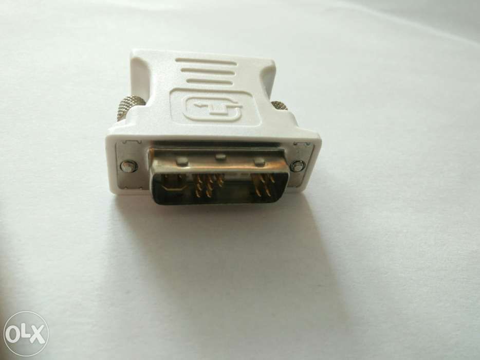 Adapter,przelotka z vga na dvi-i, nowy