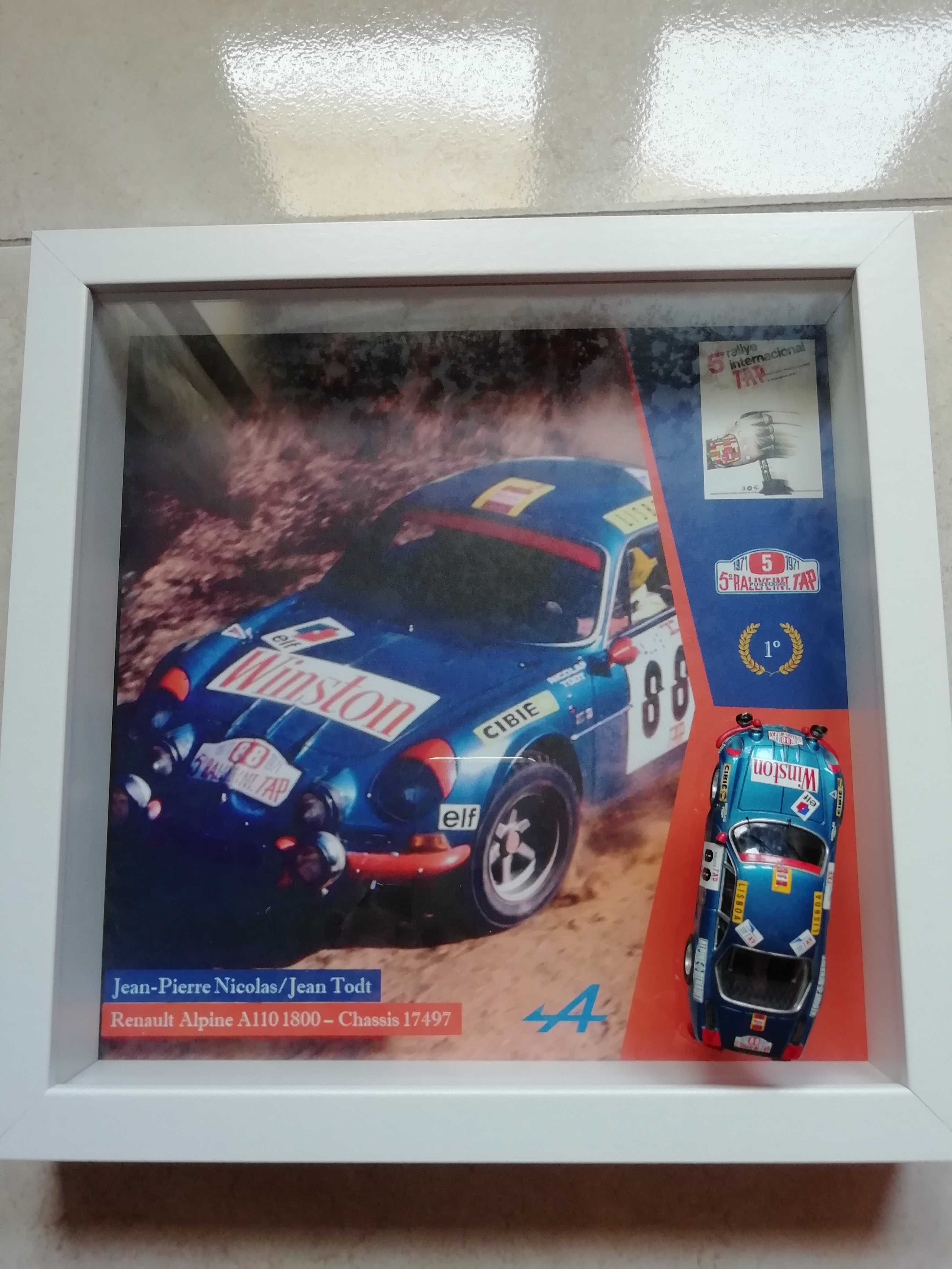 Novo Preço - Moldura com poster único Alpine A110