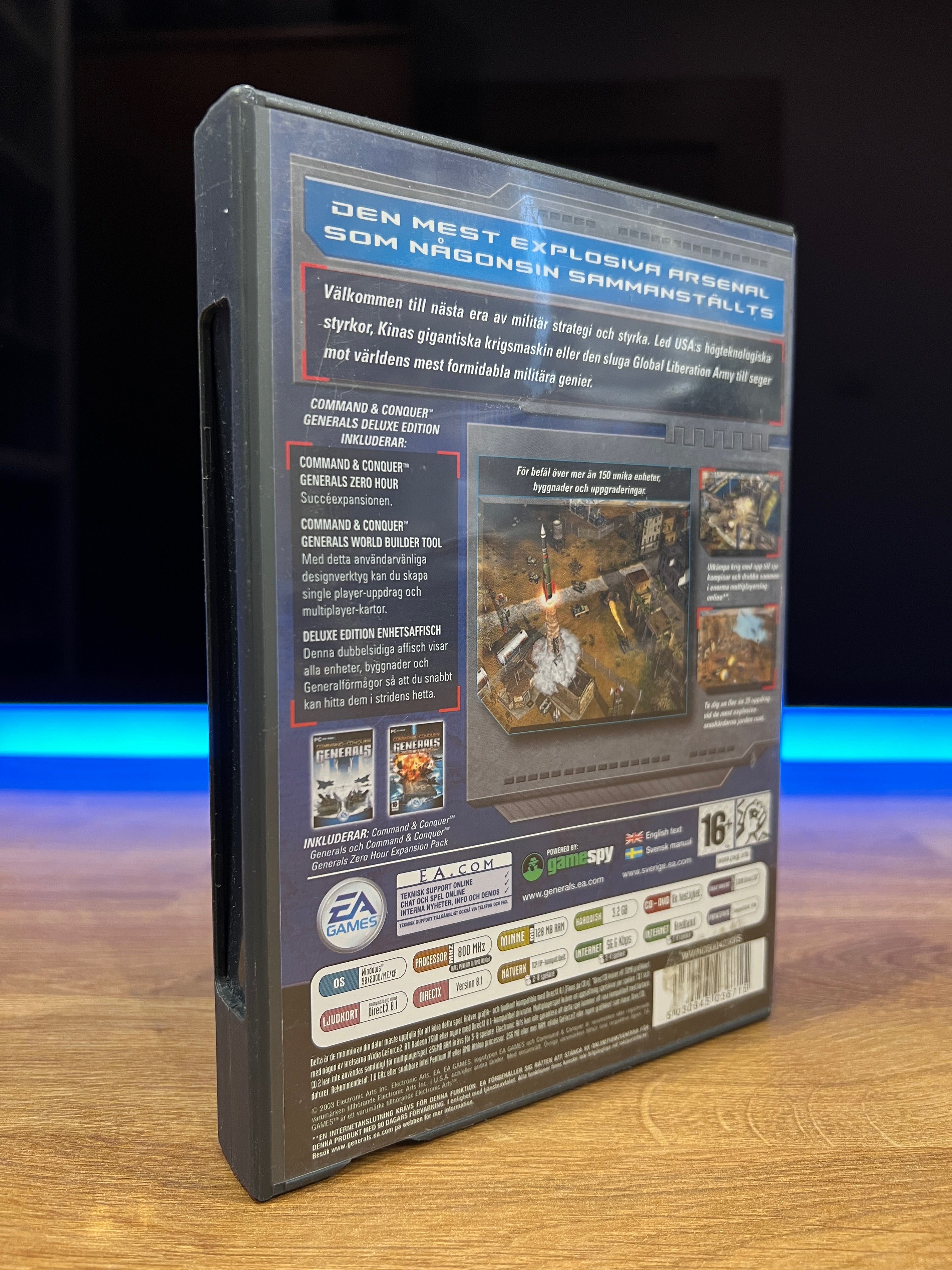 C&C Generals Deluxe Edition (PC EU 2003) kompletne wydanie EA