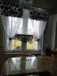 Firany ekrany dwa komplety