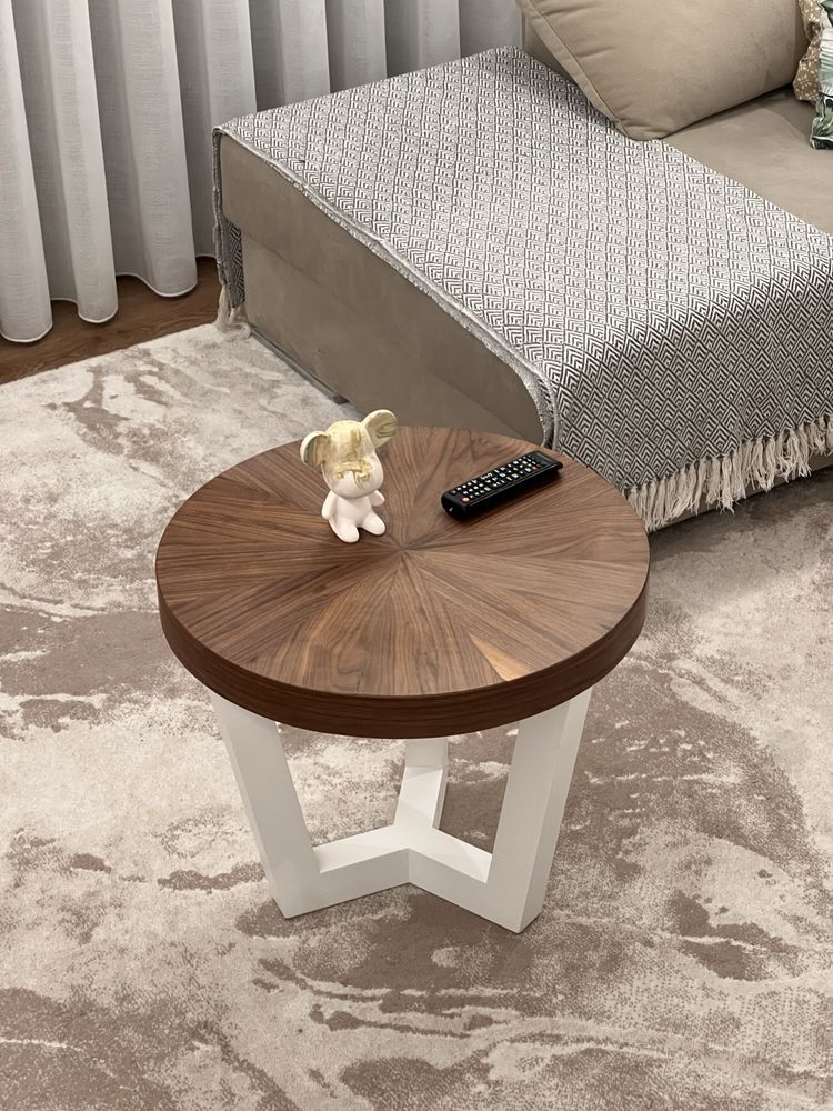 Mesa de centro Espiral Nogueira