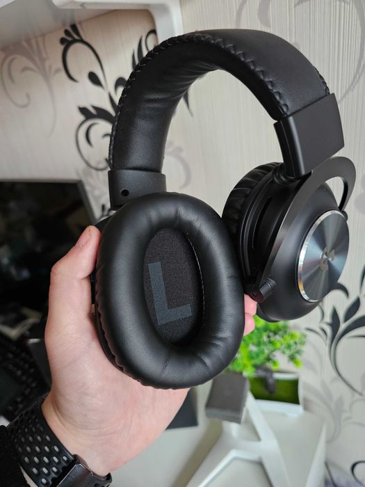 Игрові навушники, гарнітура Logitech G Pro / Pro X/ usb 7.1/blue voice