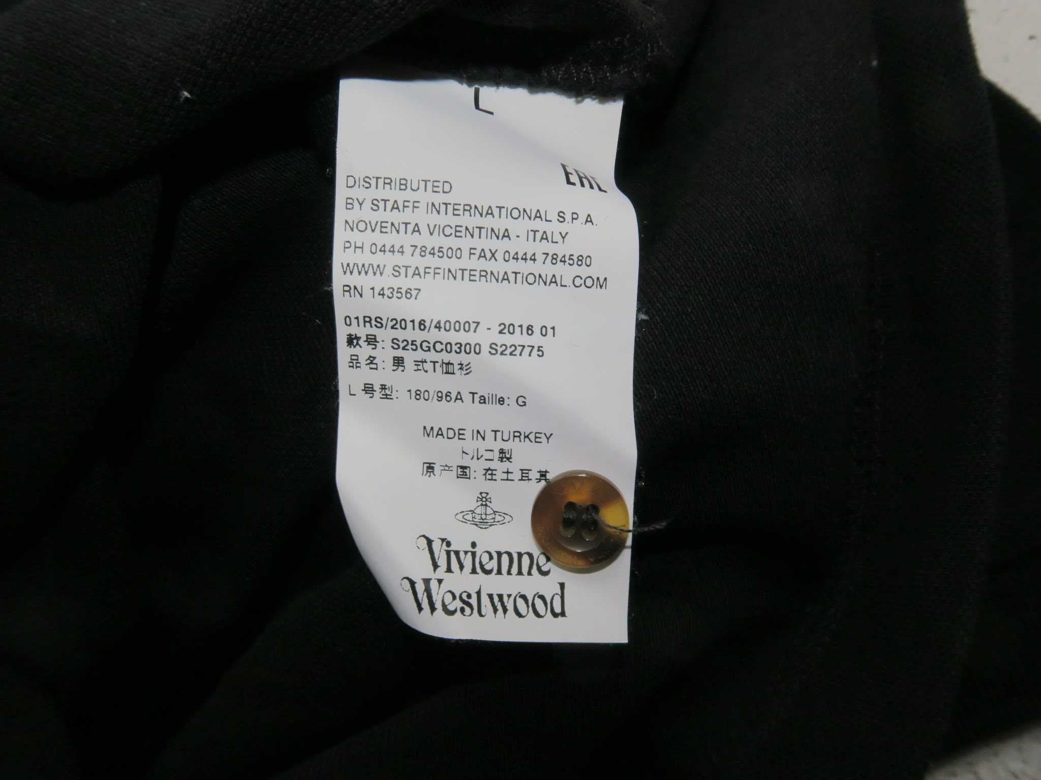 Vivienne Westwood koszulka polo male logo L