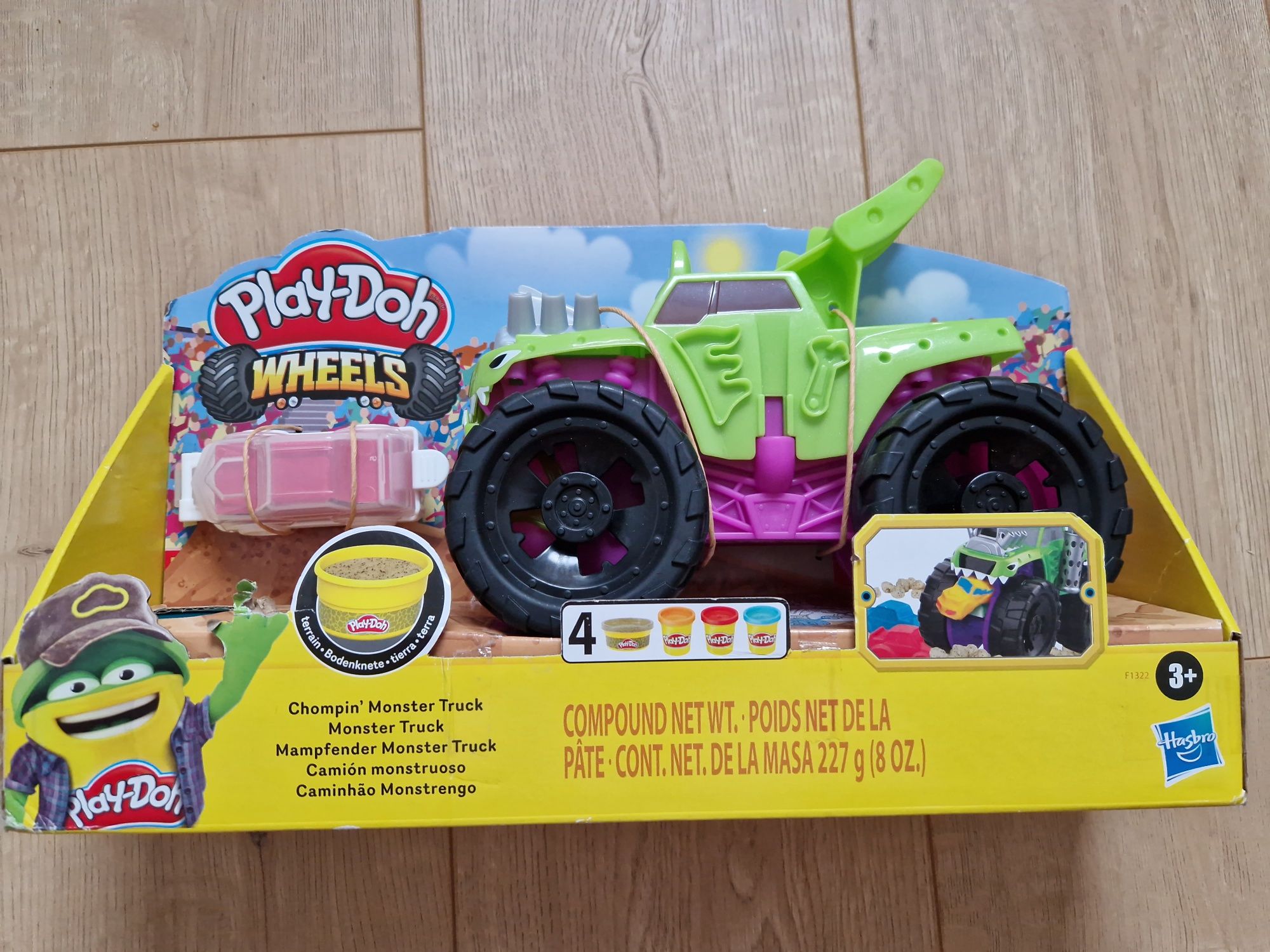 Ciastolina play-doh wheels monster truck F1322