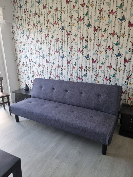 Sofá Cama Cinzento