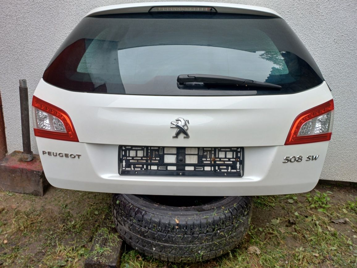 Klapa bagaznika Peugeot 508 sw kwed