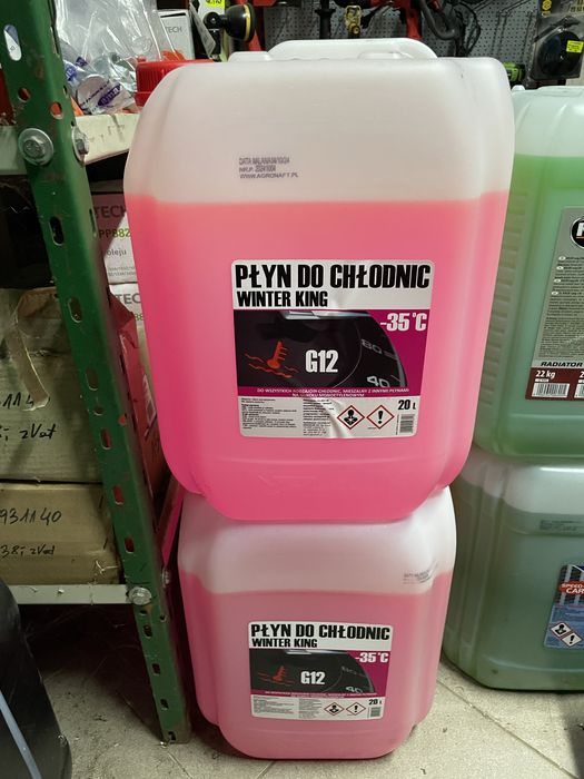 Płyn do chłodnic Winter King Różowy -35C 20L