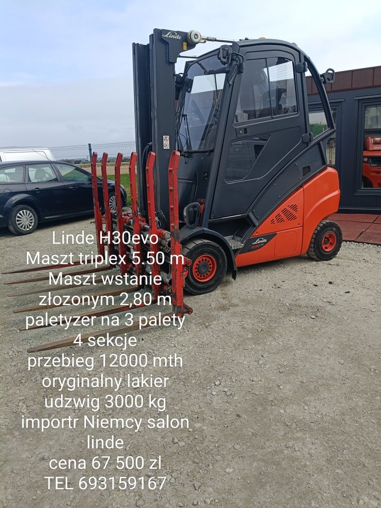 Linde H30evo STAN BDB