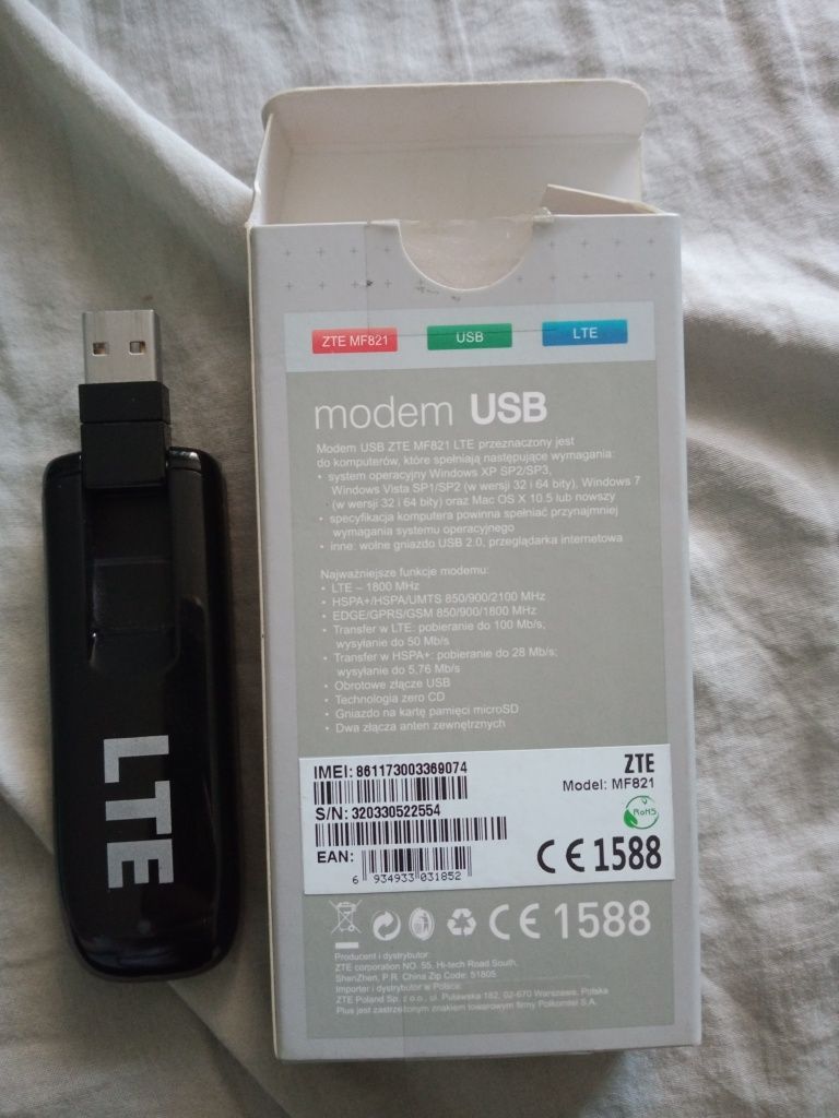 Modem USB MF821 LTE