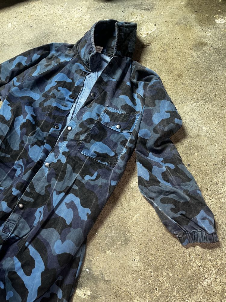 Uniforme camuflado azul