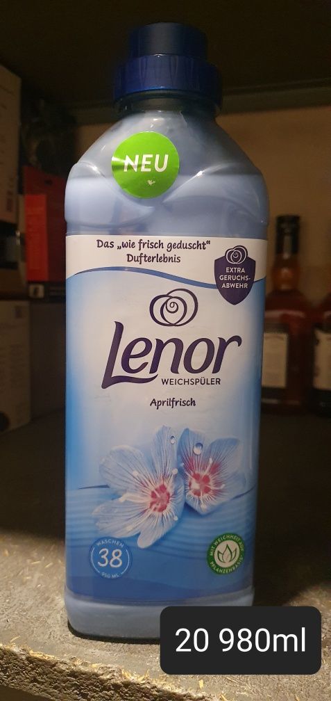 * Niemiecki * Płyn do płukania tkanin Lenor 980ml