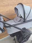 Wózek 3w1 gondola spacerówka adaptery Muuvo slick 2.0 light grey dobry