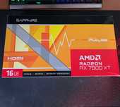 Sapphire Radeon RX 7800 XT Pulse 16GB GDDR6