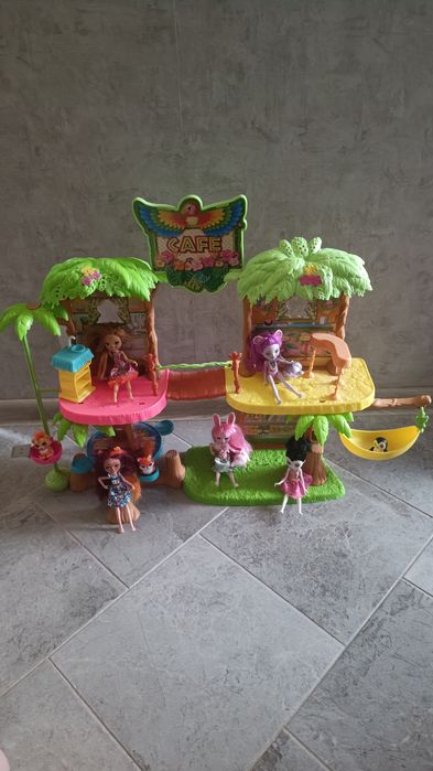 Domek enchantimals + lalki