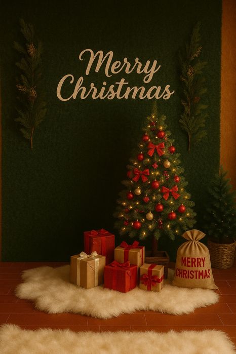 Espaço para Sessões fotográficas de Natal 2025