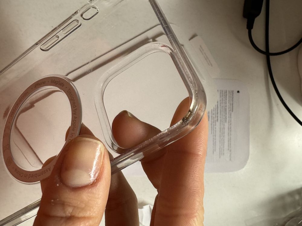 Оригінальний чохол Apple Clear Case with Magsafe для iPhone 14 Pro Max