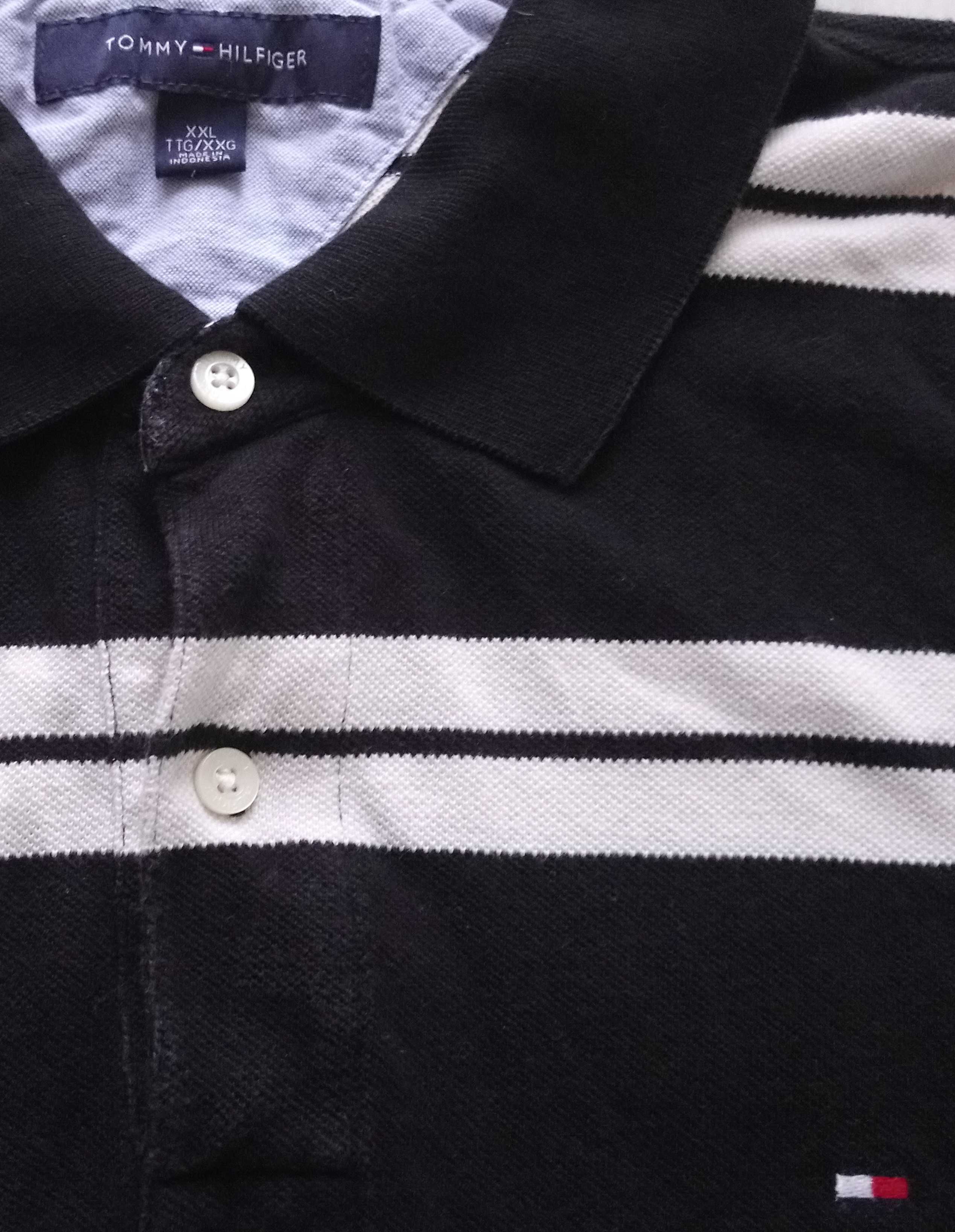 Piękna duża męska koszulka polo TOMMY HILFIGER rozmiar XXL