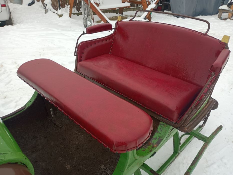 Sanie konne para pojedynek