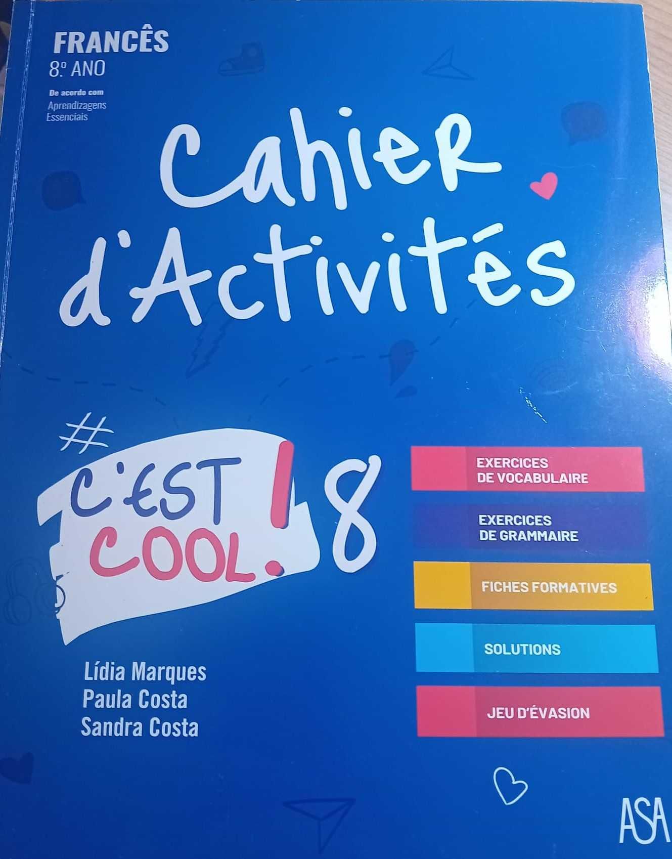 Caderno de Atividades - Francês - 8º
