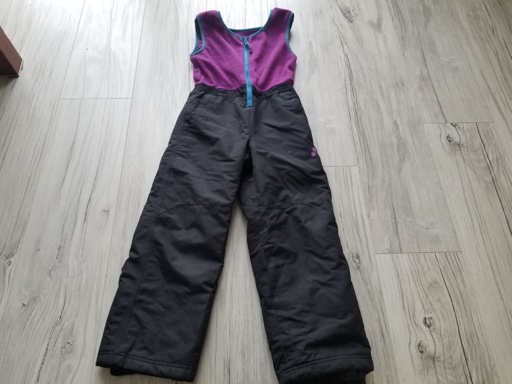 spodnie narciarskie ocieplacze rozmiar 116