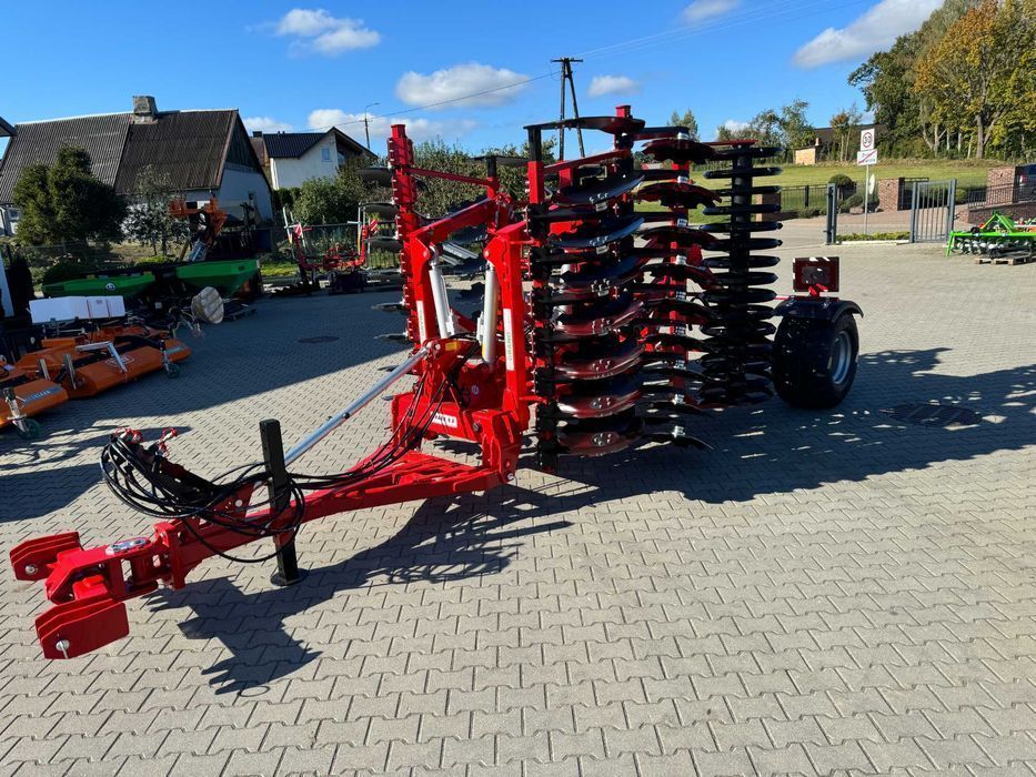 Brona talerzowa hydrauliczna Grano System SHS 4 siłowniki wózek