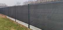 Siatka cieniująca 1,5x25m osłona na ogrodzenie płot grafit antracyt