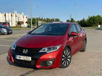 Honda Civic Nawigacja, radar, kamera cofania