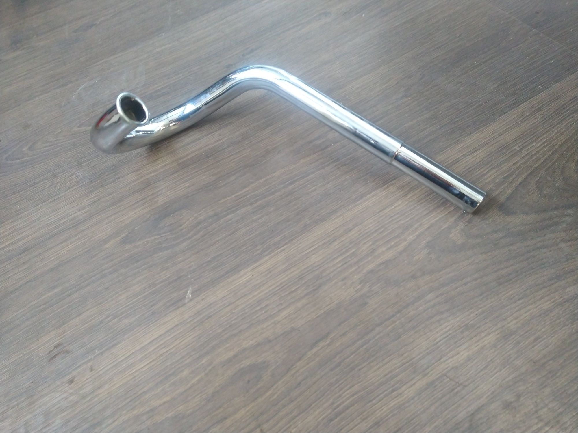 Romet pony motorynka kolanko wydechu nowe chrom