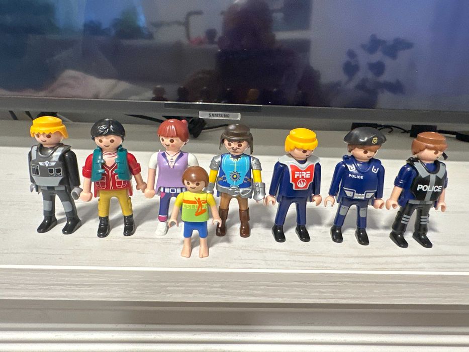 Coleção Playmobil – 31 figuras variadas (vintage e modernas)