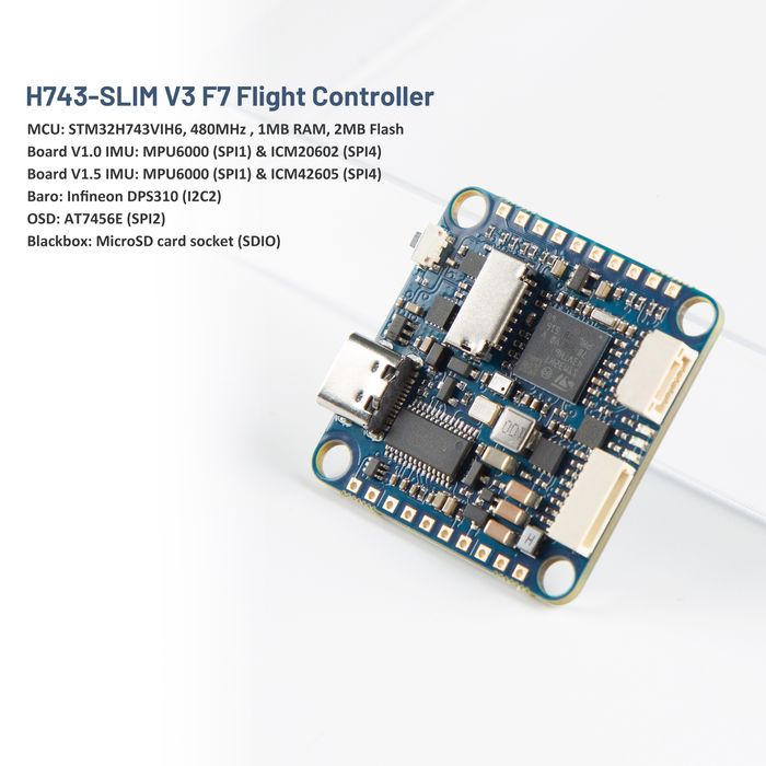 Політний контролер h743 slim v3