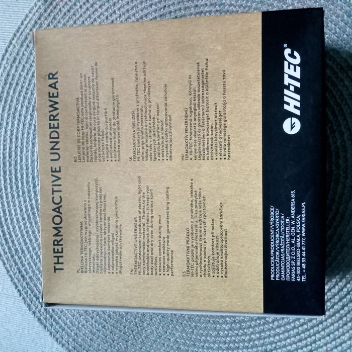 Bielizna damska termoaktywna NOWA Hi-Tec S/M