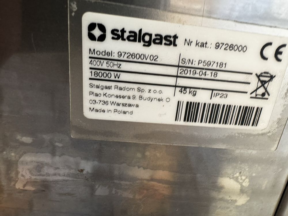 Frytownica elektryczna Stalgast  2x10L, 18 kW, 400V