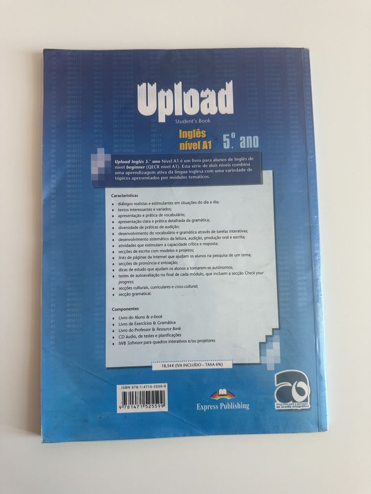Manual de Inglês 5 ano “ Upload “ com Caderno de Atividades