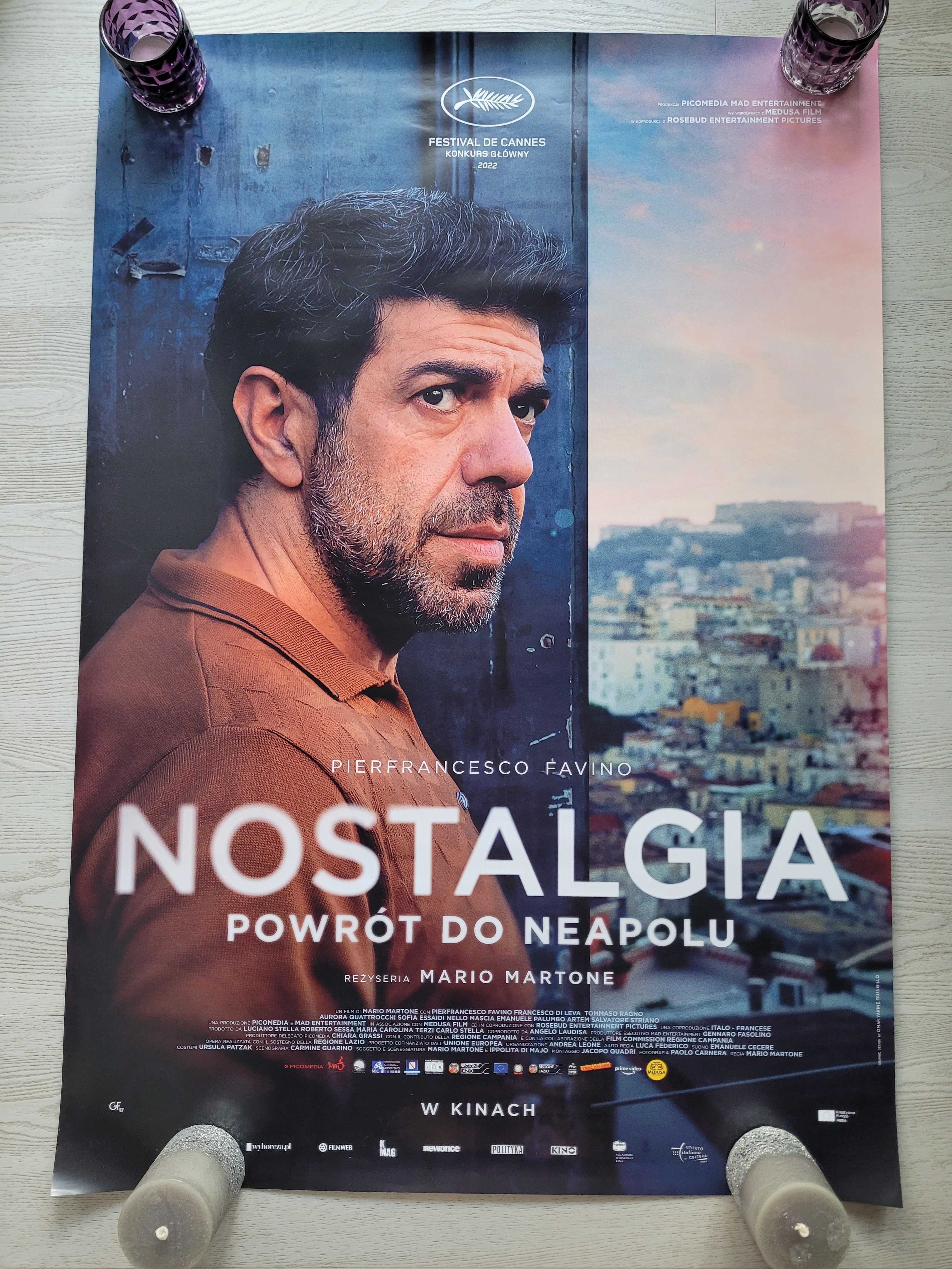 Plakat kinowy z filmu Nostalgia powrót do Neapolu festival de cannes