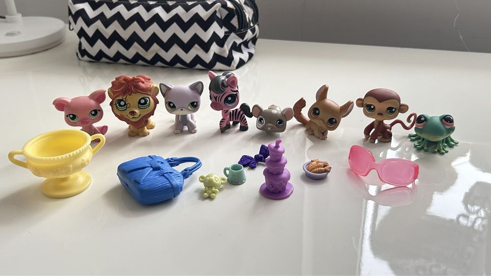 LPS littlest pet shop figurki pop unikat akcesoria zestaw