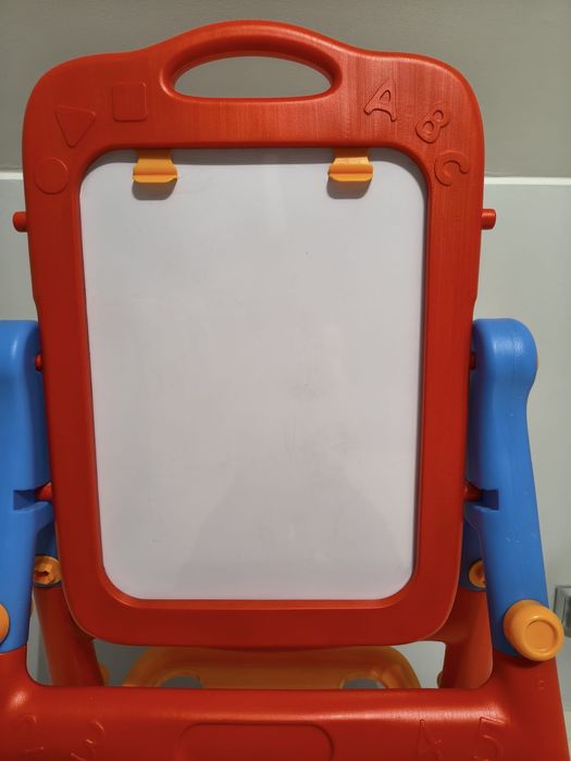 Tablica Magnetyczna stojaca dla dzieci Kredowa 2 w 1