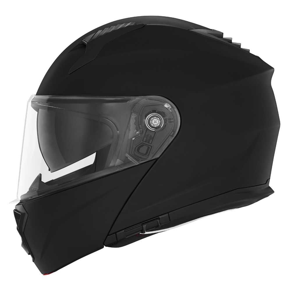 Kask Szczękowy NOX N968 CZARNY MAT rozm. L ECE 22.06 BLENDA NOSEK