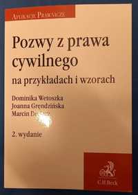 Pozwy z prawa cywilnego na przykładach i wzorach Wetoszka Gręndzińska