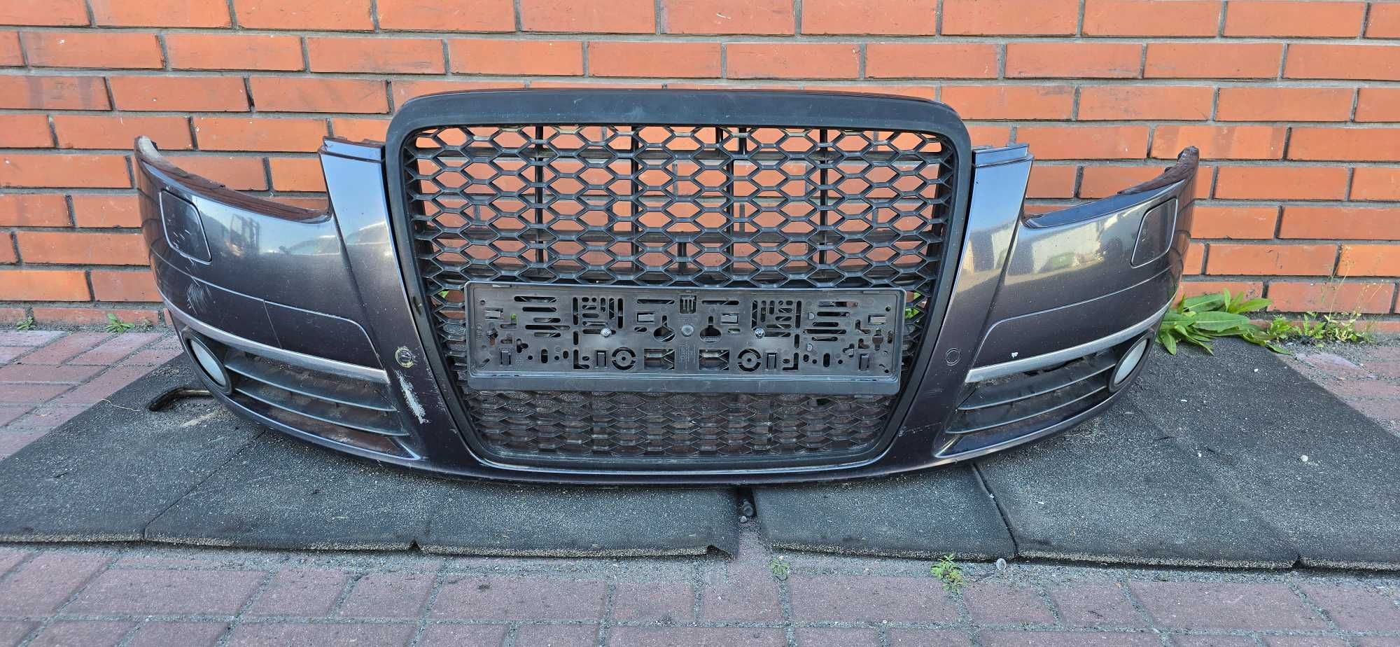 AUDI A6 C6 Zderzak Przód Przedni PDX Xenon