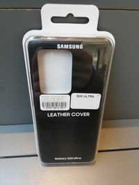 Oryginalny Pokrowiec Leather Cover Samsung S20 Ultra EF-VG988LBEGEU