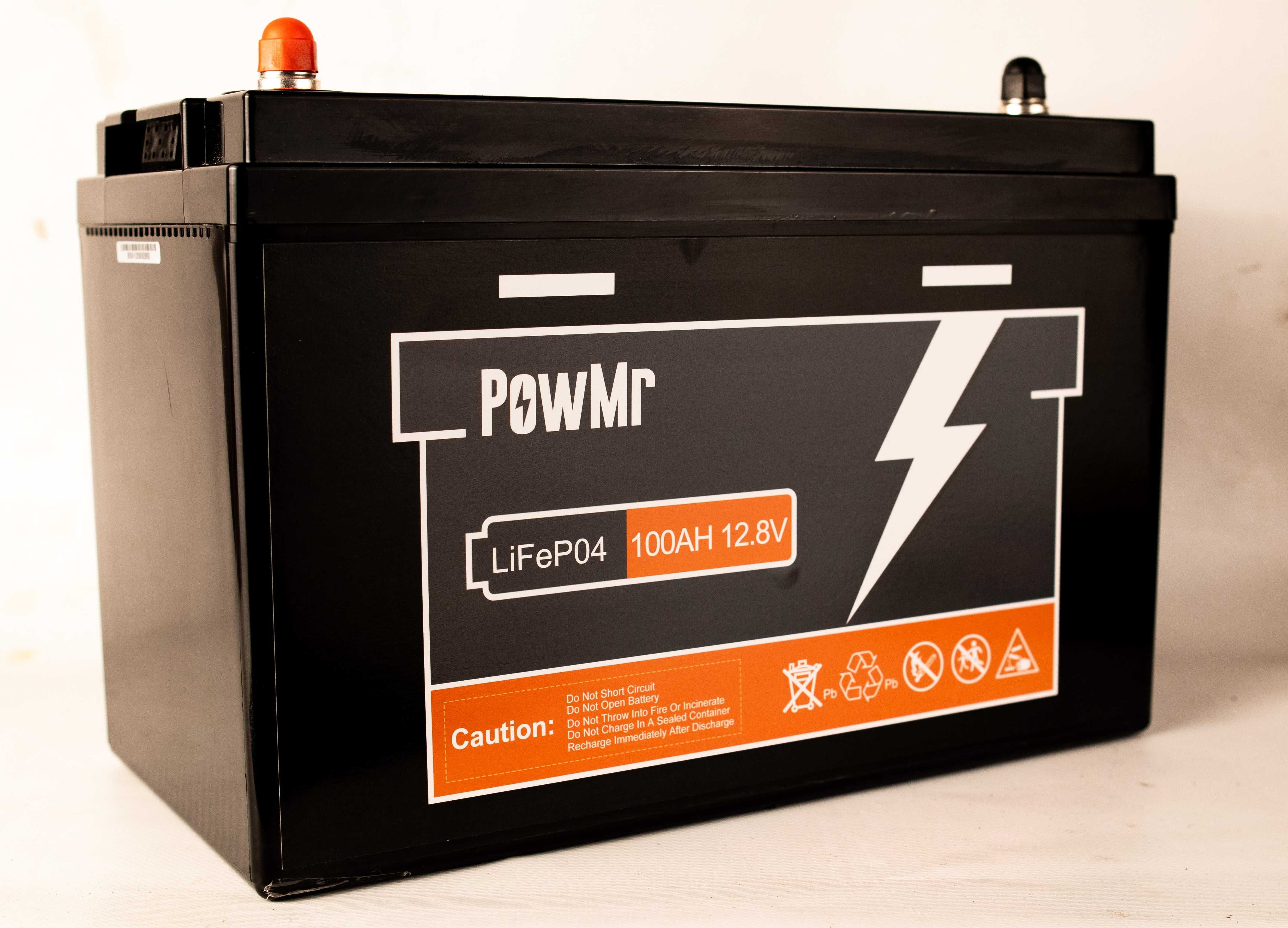 Аккумулятор PowMr 100AH 12.8V (1200W*h) LiFePO4