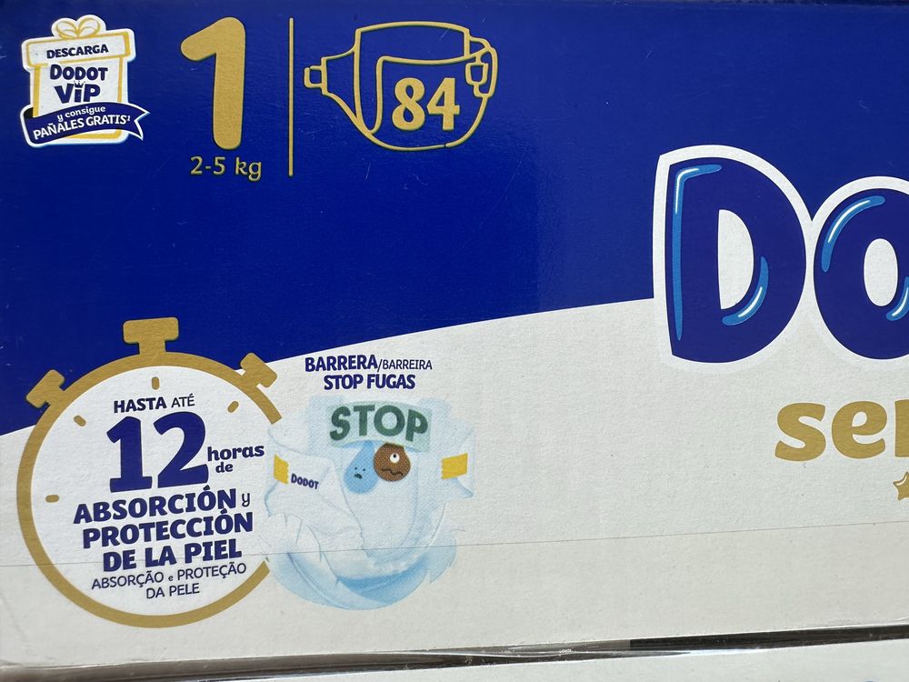 Fraldas dodot Tamanho 1
