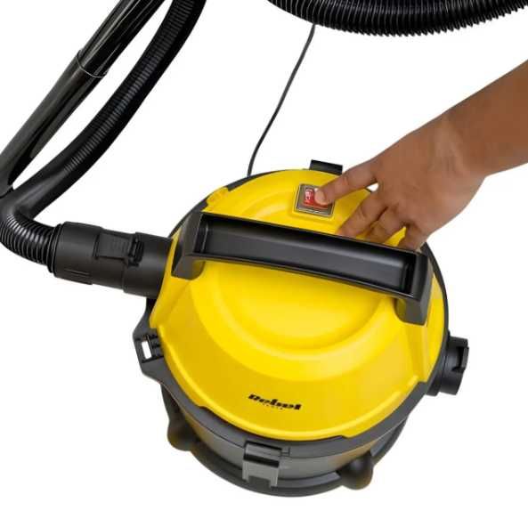 Пилосос ПРОМИСЛОВИЙ будівел 20л 1100Вт Rebel пылесос строительный