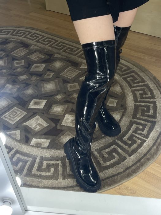 лакові ботфорди замовляла в інстаграмі, взувала 2р, не підійшов розм