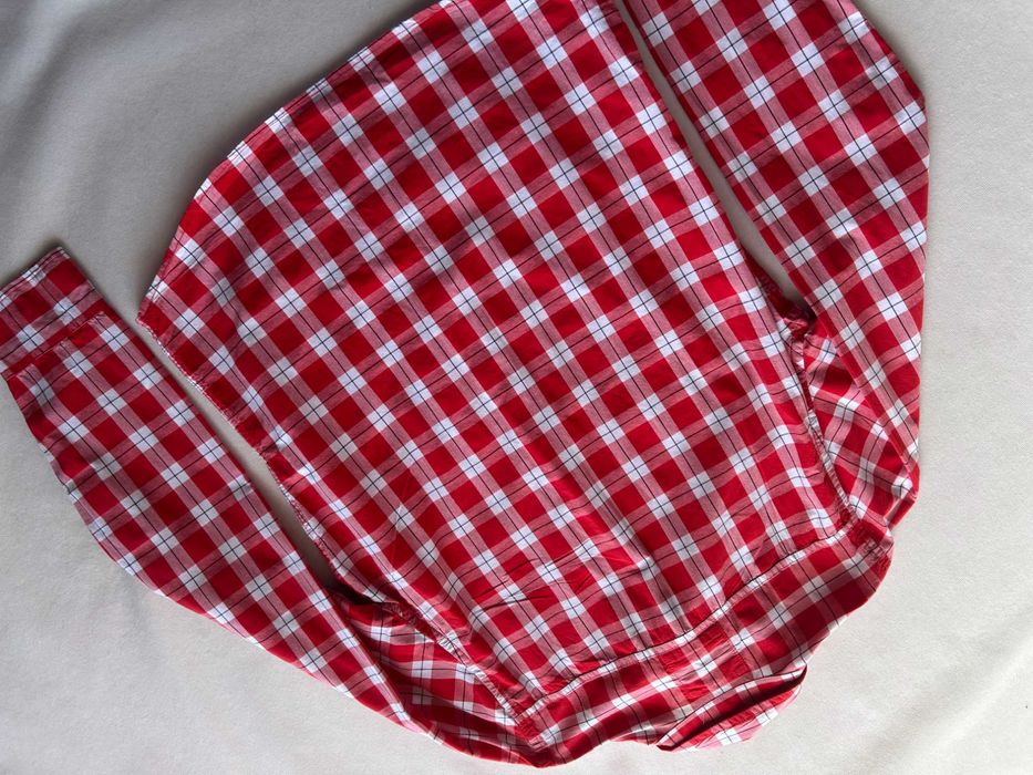 Hollister _ Koszula w kratę L _ 100% bawełna