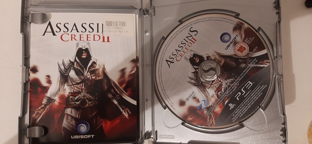 Uncharted 1 e Assassin's Creed II e God of War 3 - PS3