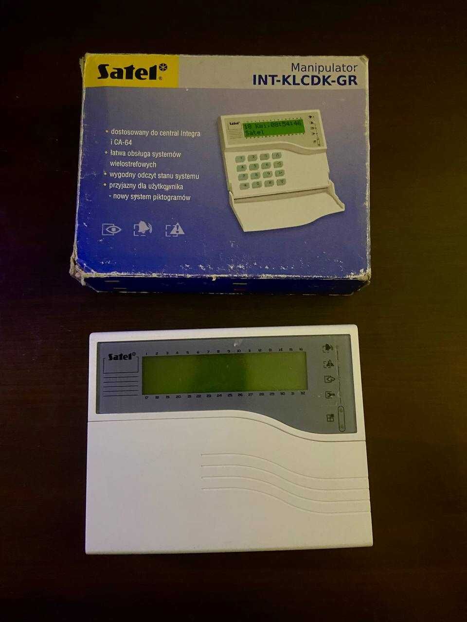 Satel INT-KLCDK-GR клавіатура